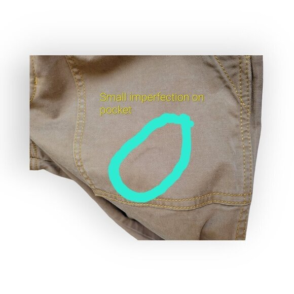 CAbi Discovery Cropped Stretch Belted Trousers Khaki Size 4 Utility Work Chic - Picture 15 of 15